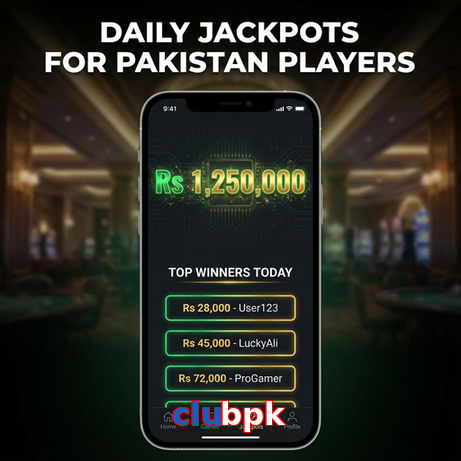 Game list for Clubpk win section